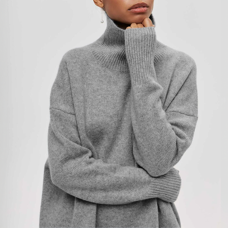 Elisa® | Oversized turtleneck sweater