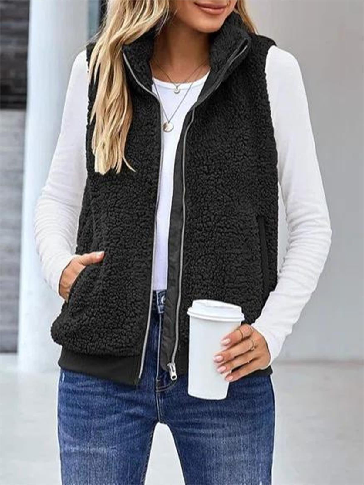 Margaret | Women's Fleece Full Zip Vest