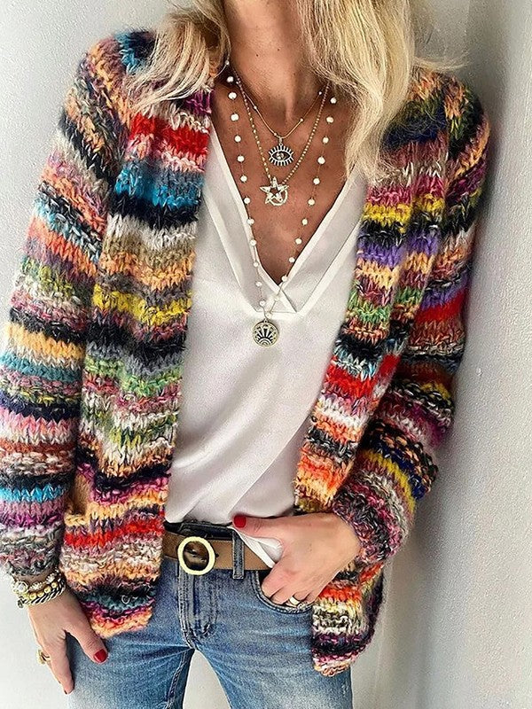 Rachel | Women's Open Front Knit Cardigan