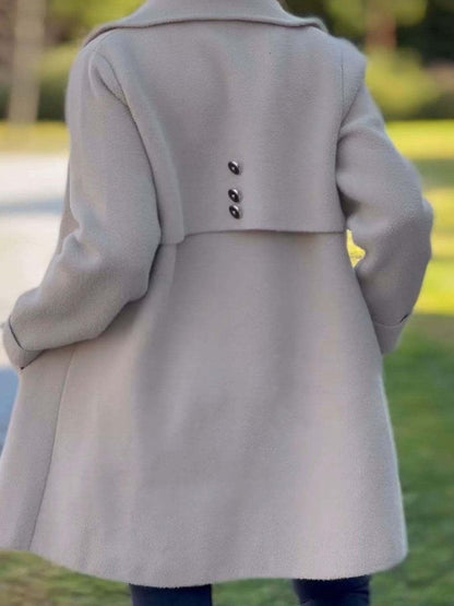 Harper | Women's Single-Breasted Knee Length Coat