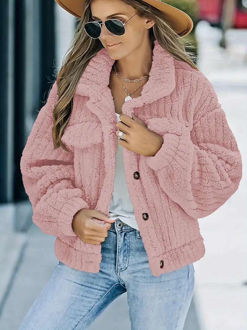 Britt® | Plain leather jacket