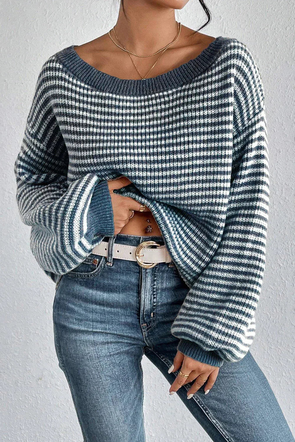 Diana® | Off-the-shoulder long-sleeved shirt