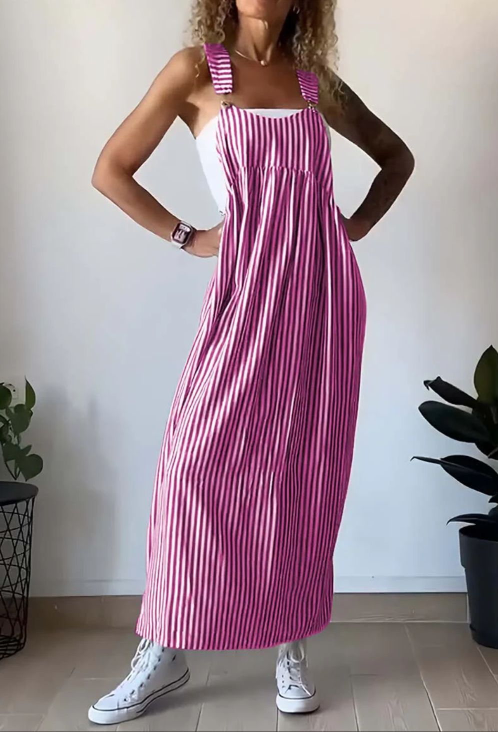 Beatriz® | Striped casual jumpsuit