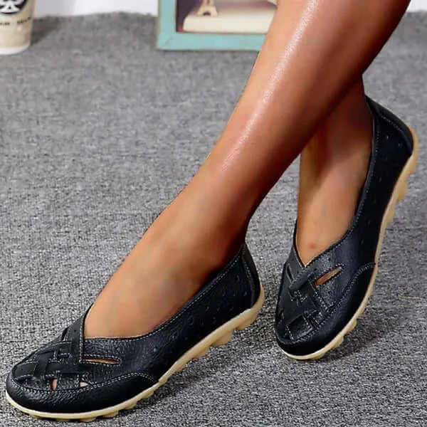 Alicia® | Breathable leather shoes