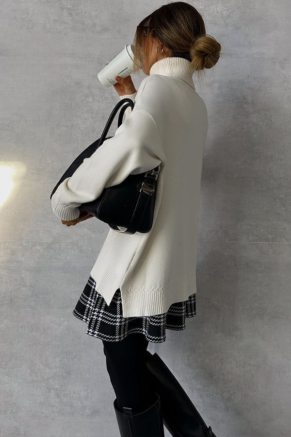Catalina® | Cream knitted sweater