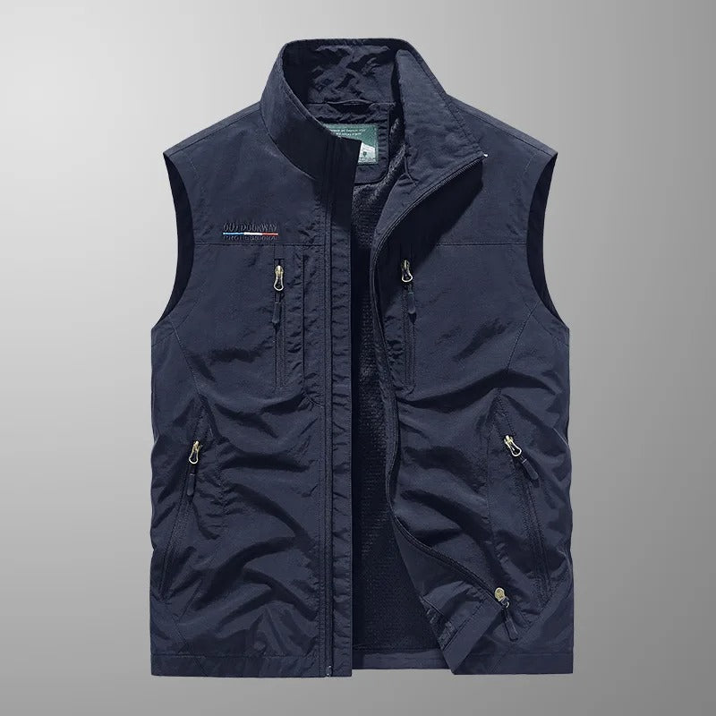 Daniel | Breathable Outdoor Cargo Vest for Active Lifestyle