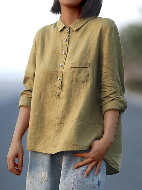 Camila® | Long Sleeve Casual Shirt