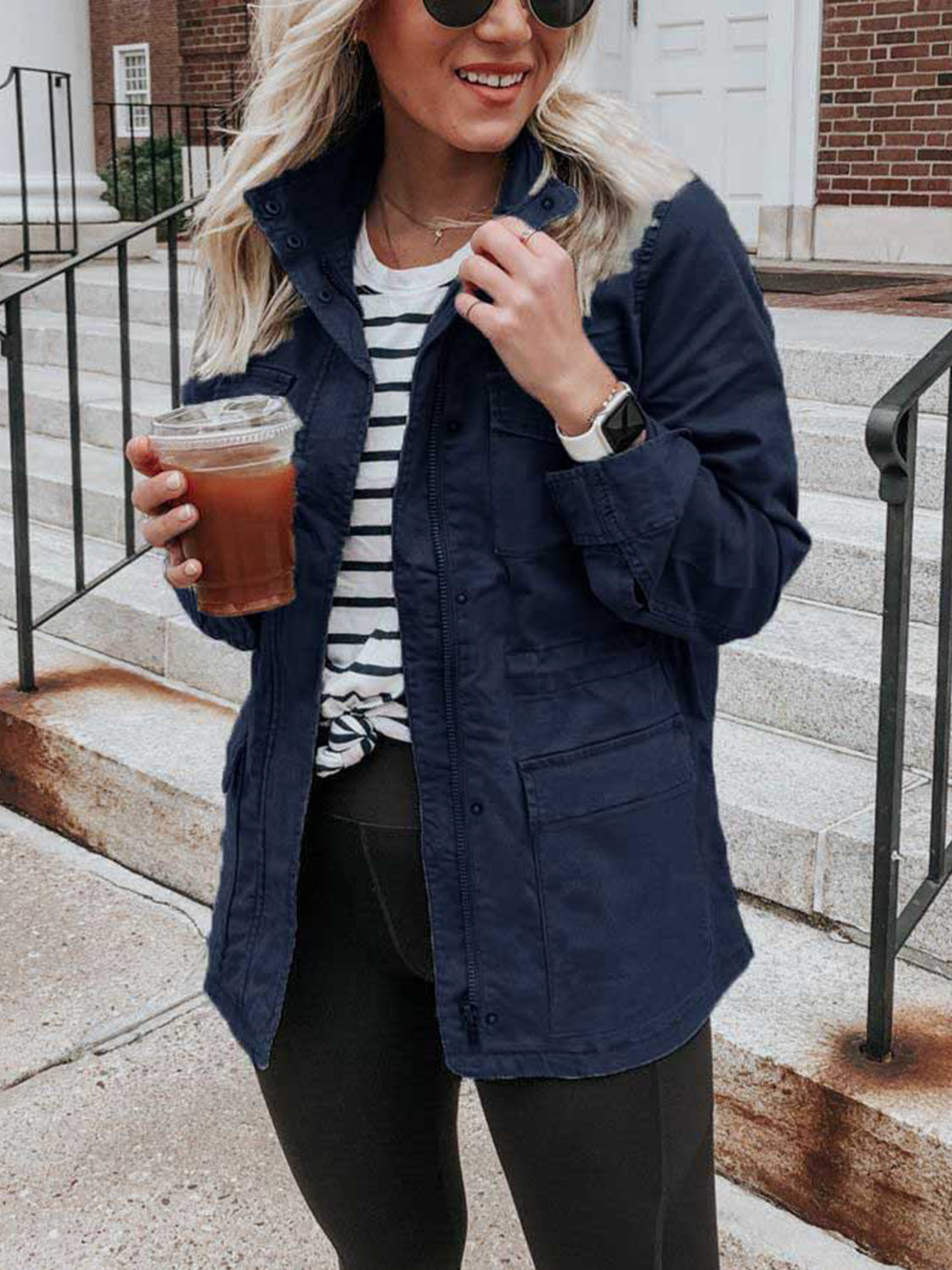 Carolina® | Long sleeve zip jacket with pockets