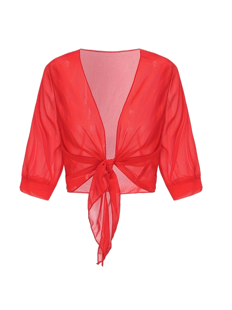 Betsabé® | Stylish Spring Blouse With An Open Front