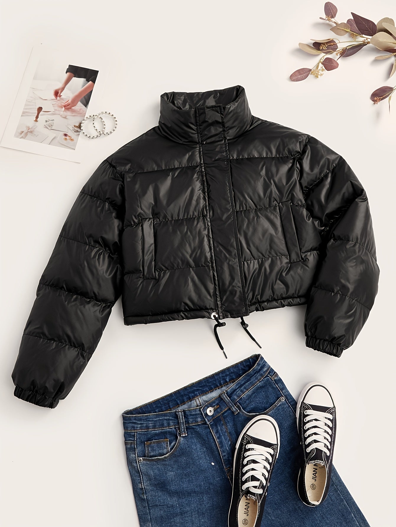 Brigida® | Casual puffer jacket with drawstring