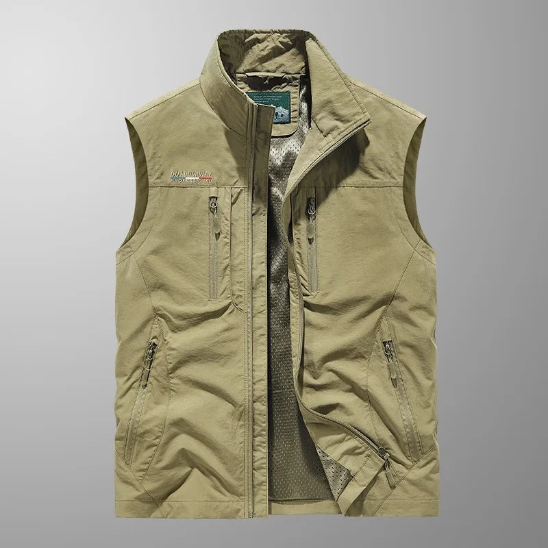 Daniel | Breathable Outdoor Cargo Vest for Active Lifestyle