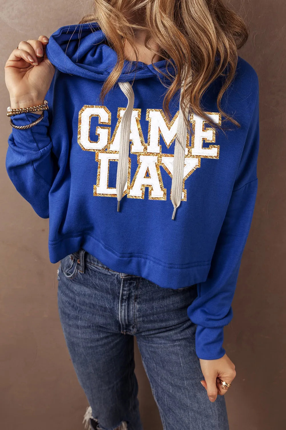 Aranza® | GAME DAY hoodie with drawstring and long sleeves