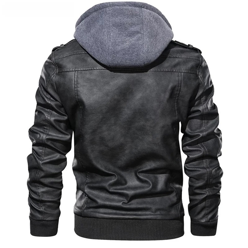 Leonard | Men's Hooded Bomber Jacket