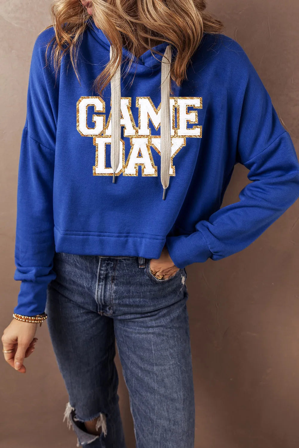 Aranza® | GAME DAY hoodie with drawstring and long sleeves