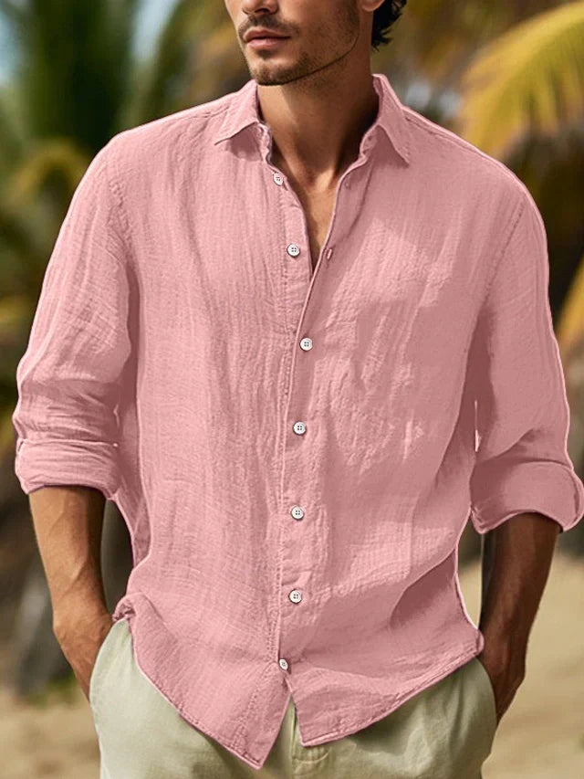 Leonard | Stylish William Long Sleeve Shirt for Men