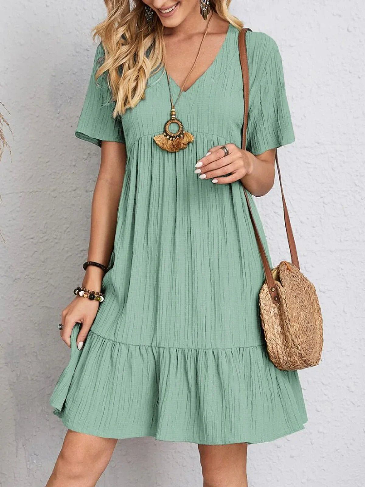 Alberta® | Elegant Dress With Belly Coverage