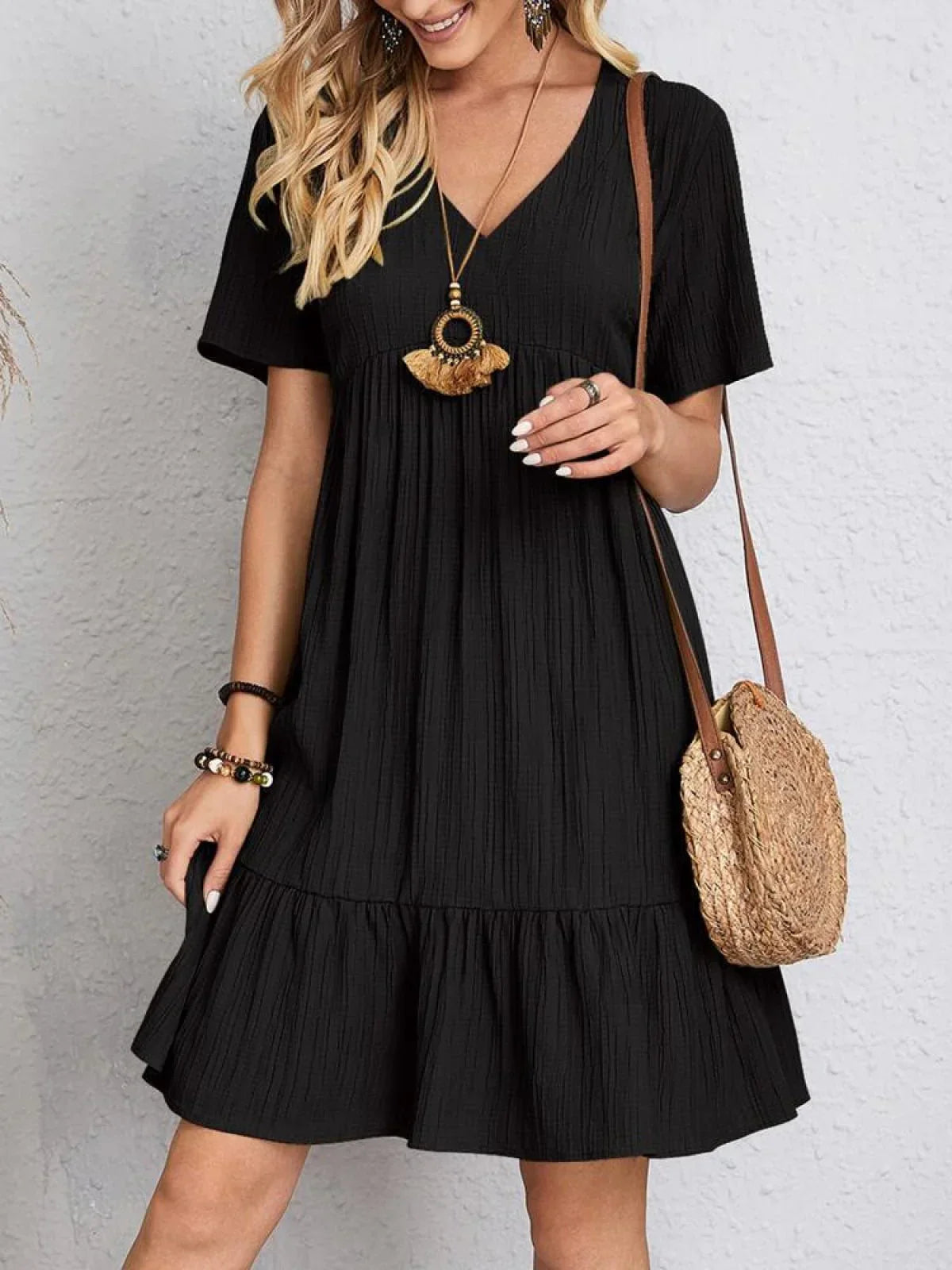 Alberta® | Elegant Dress With Belly Coverage
