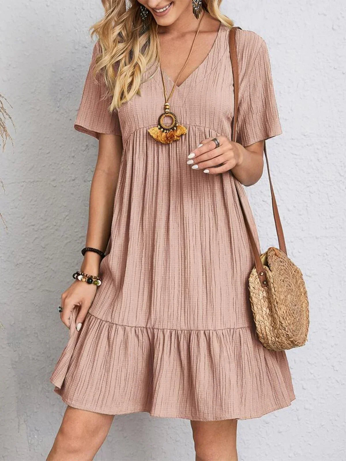 Alberta® | Elegant Dress With Belly Coverage