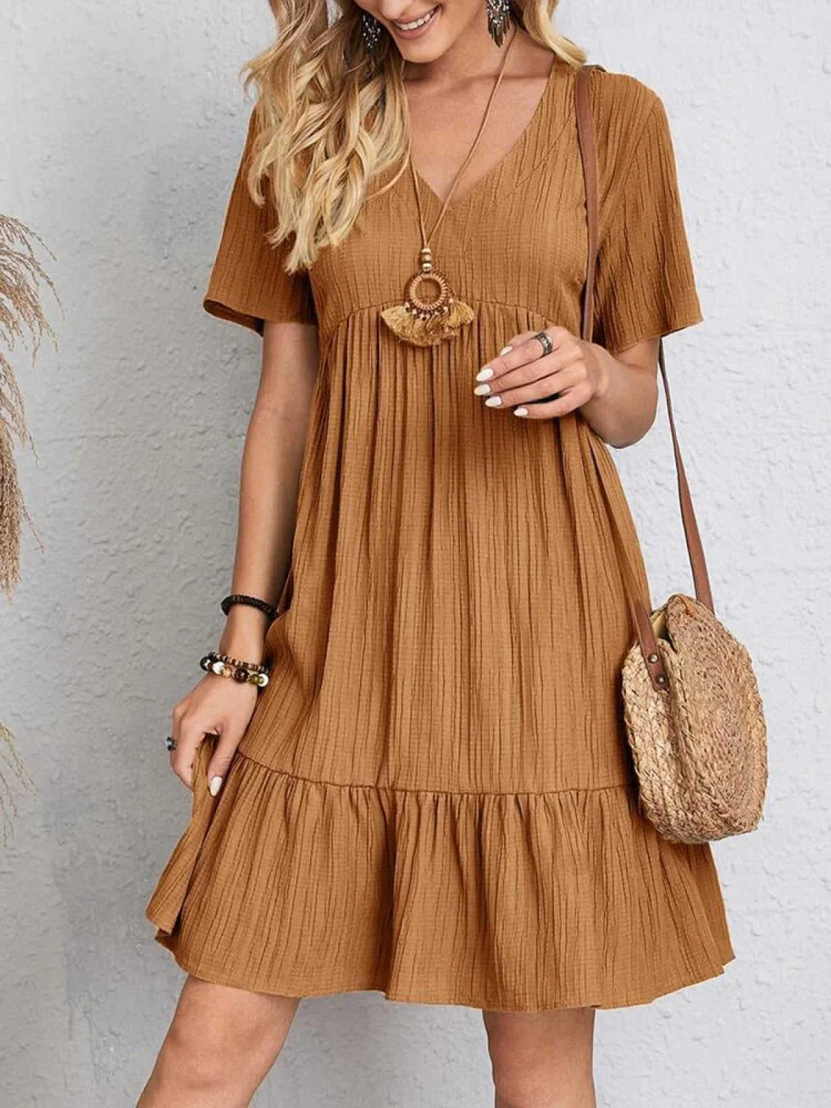 Alberta® | Elegant Dress With Belly Coverage