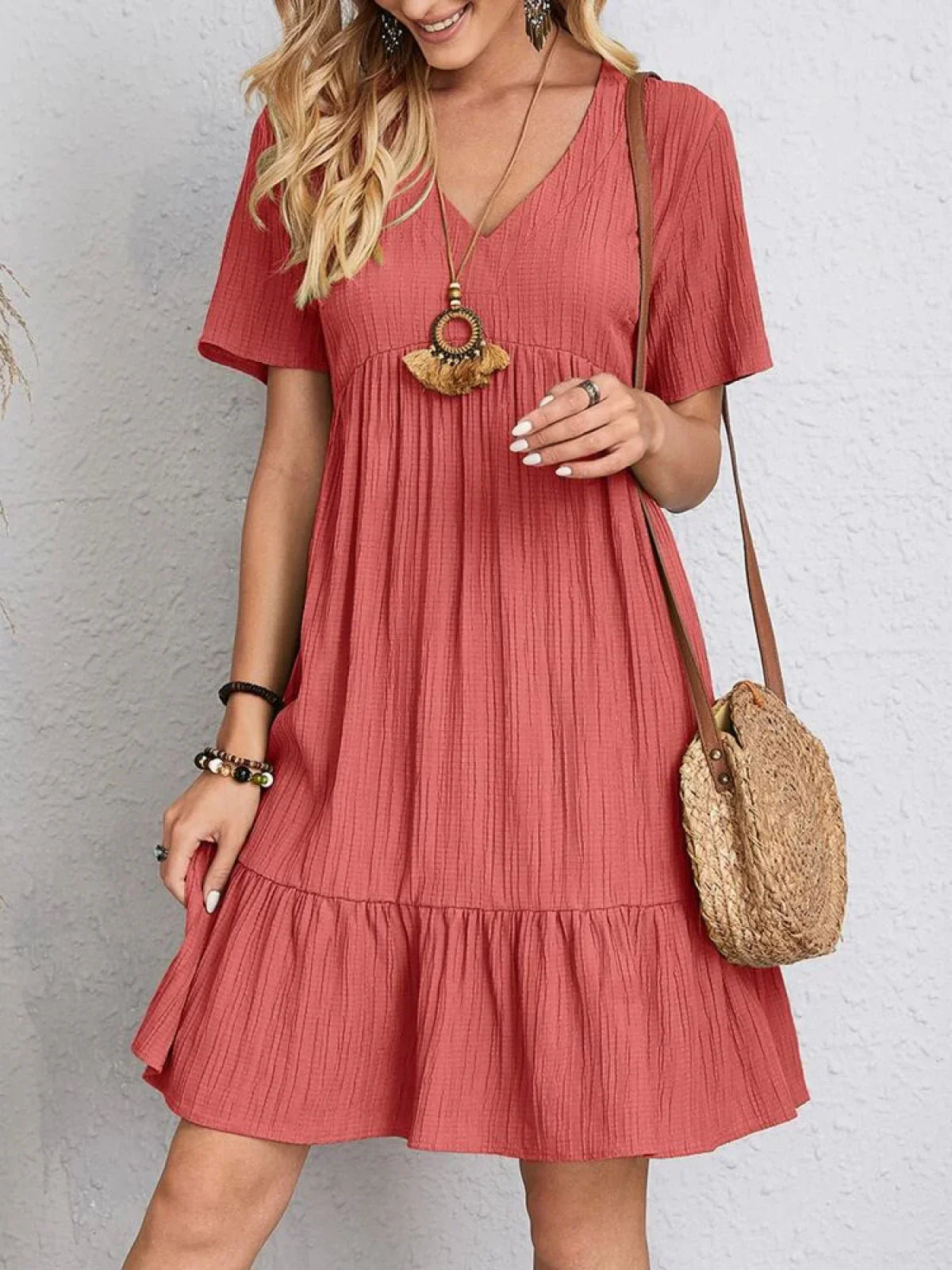 Alberta® | Elegant Dress With Belly Coverage