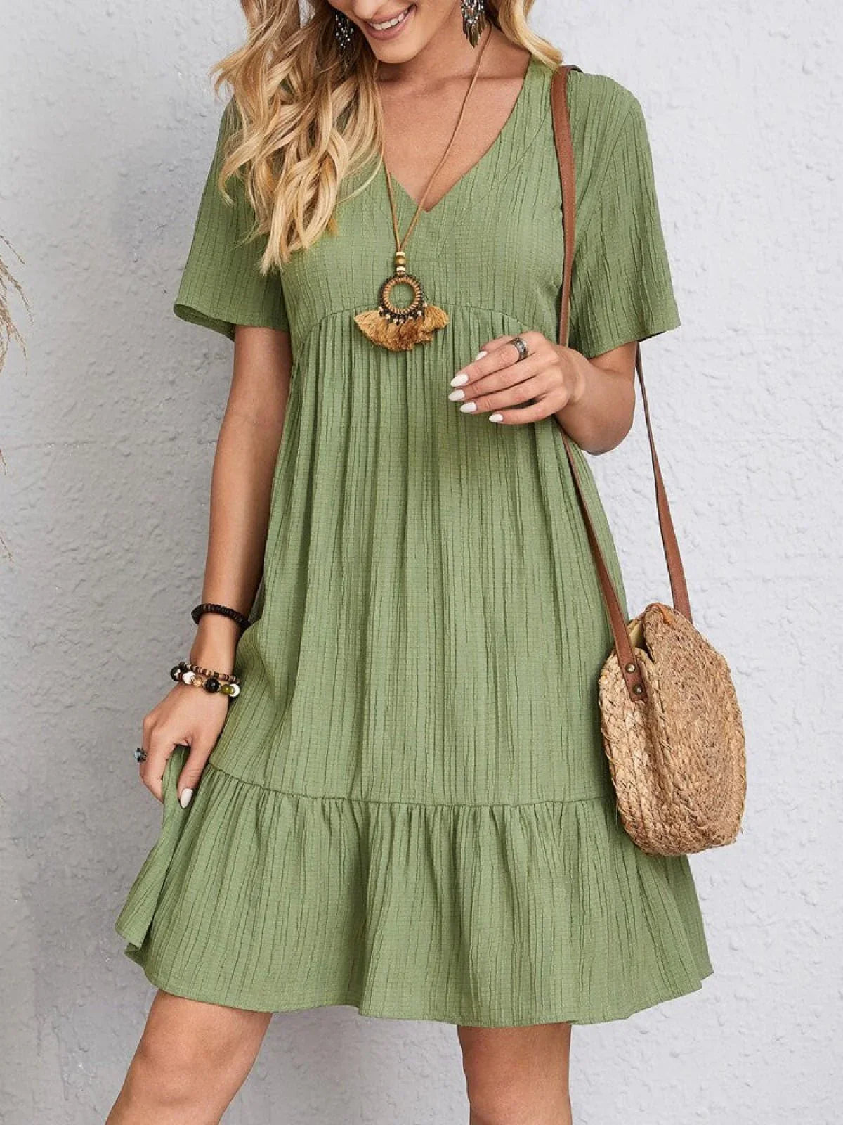 Alberta® | Elegant Dress With Belly Coverage