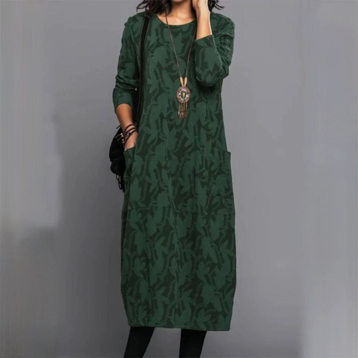 Delia® | Green Stylish Dress