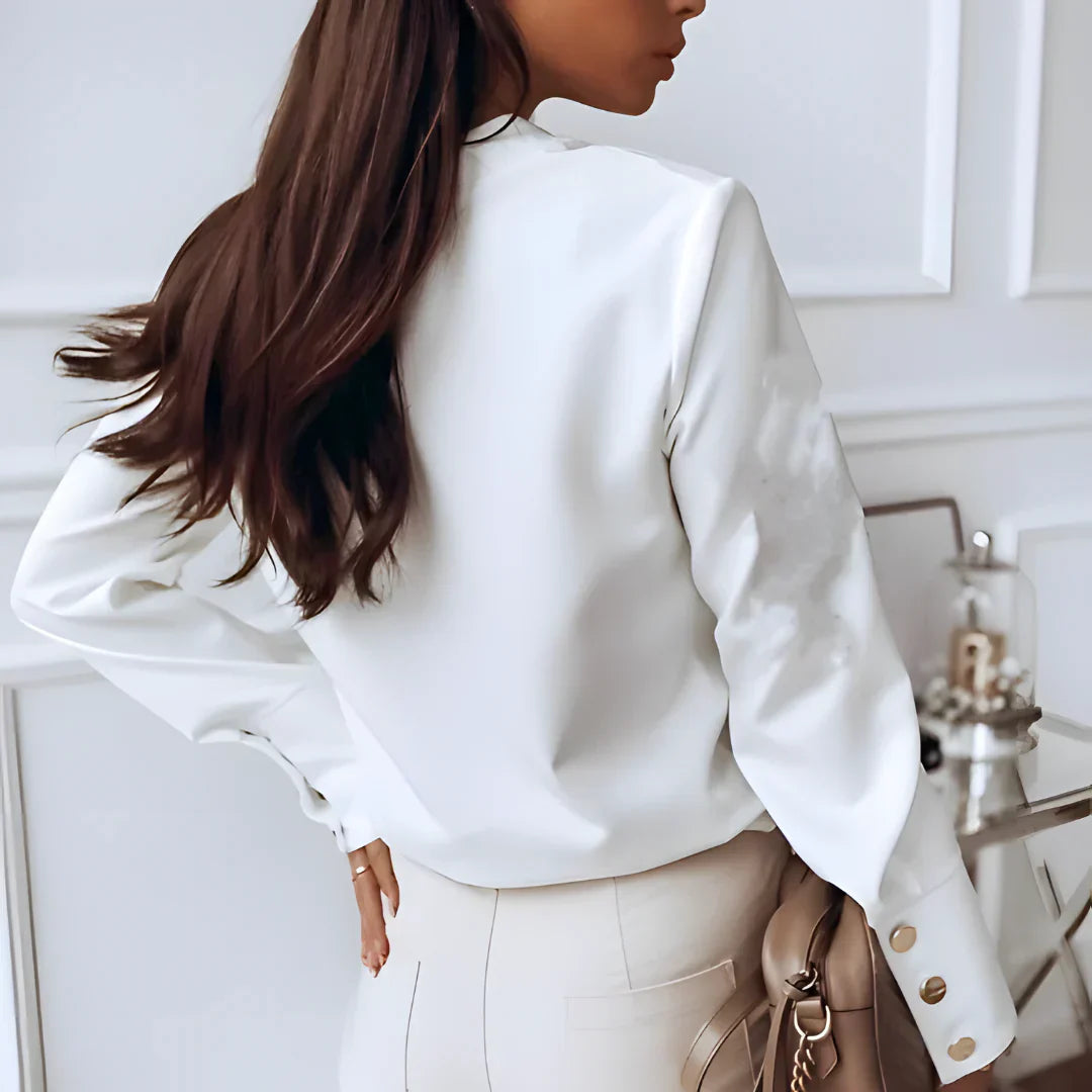 Carmen® | Blouse with unique buttons for women