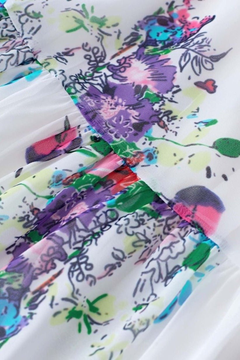 Cecilia® | Printed off-the-shoulder maxi dress