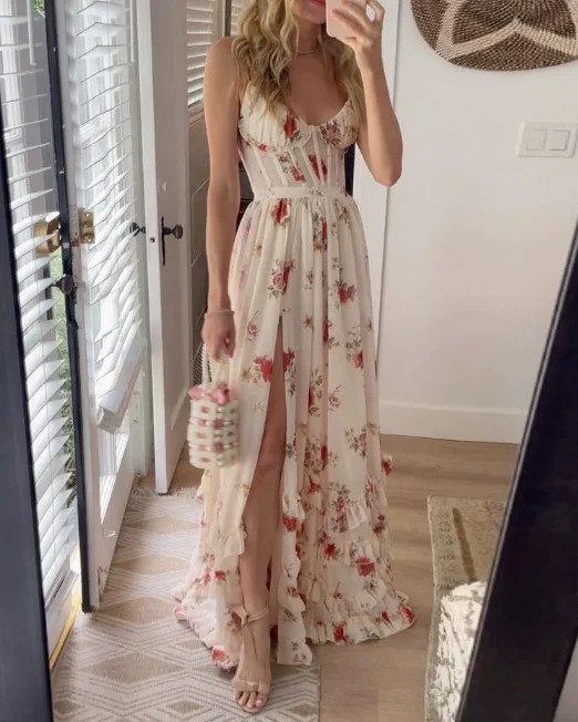 Calypso® | Sleeveless floral dress
