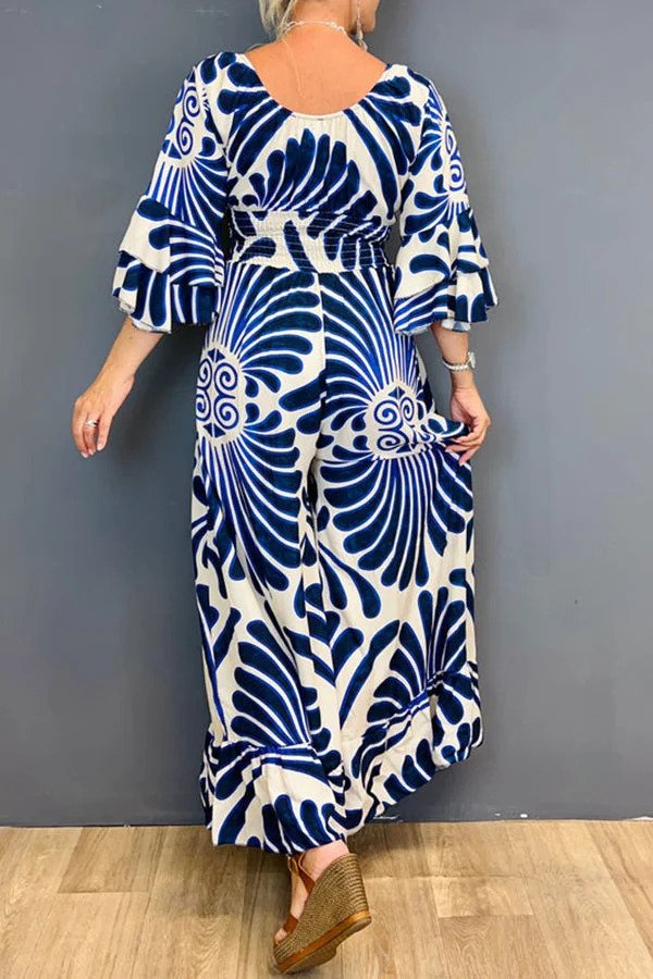 Asthore® | Elegant floral print dress