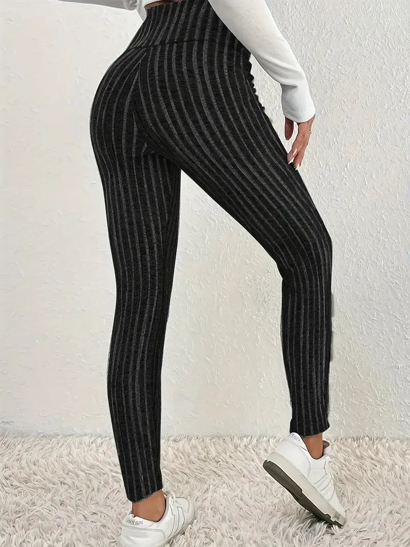 Costanza® | Fleece-Lined Knit Leggings