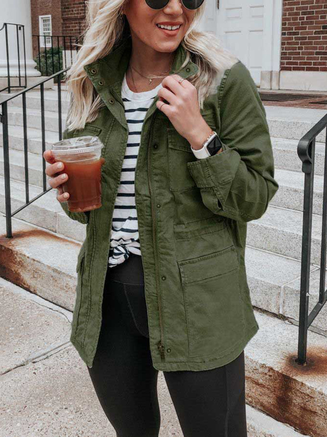 Carolina® | Long sleeve zip jacket with pockets
