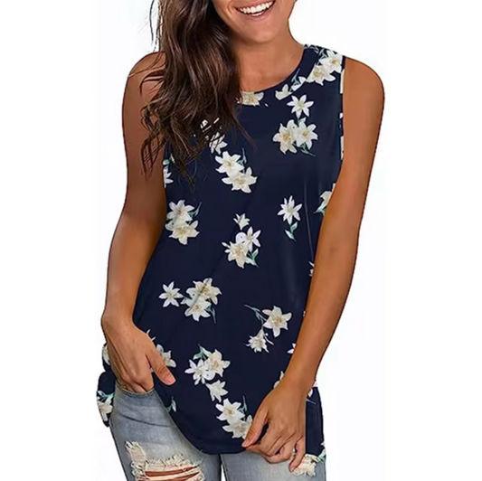 Eliana® | Floral Print Tank Top