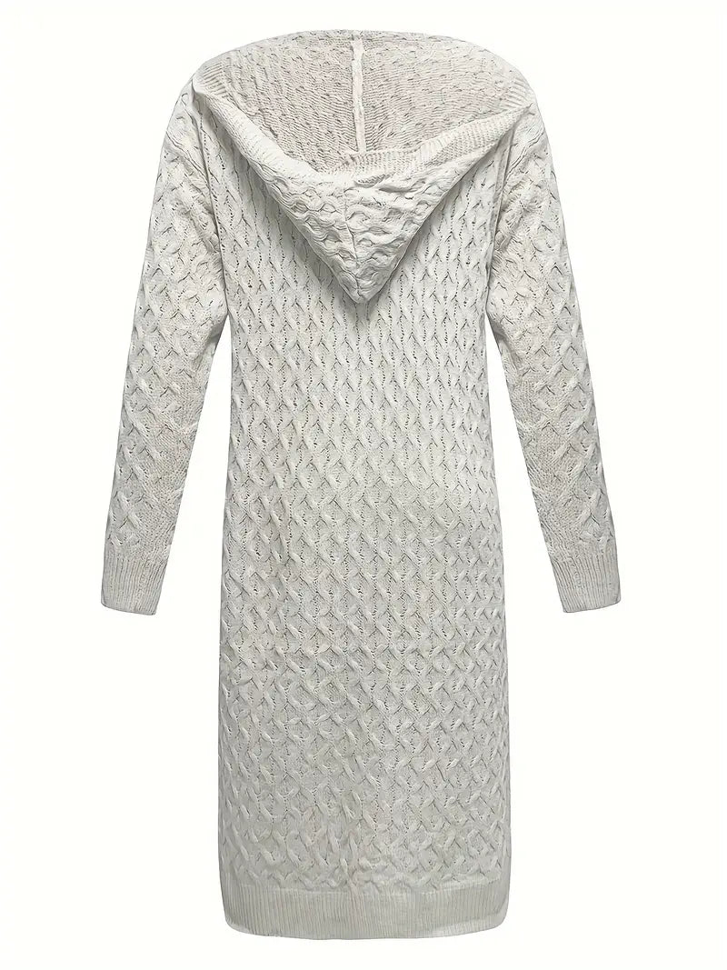 Eliana® | Knitted vest with hood