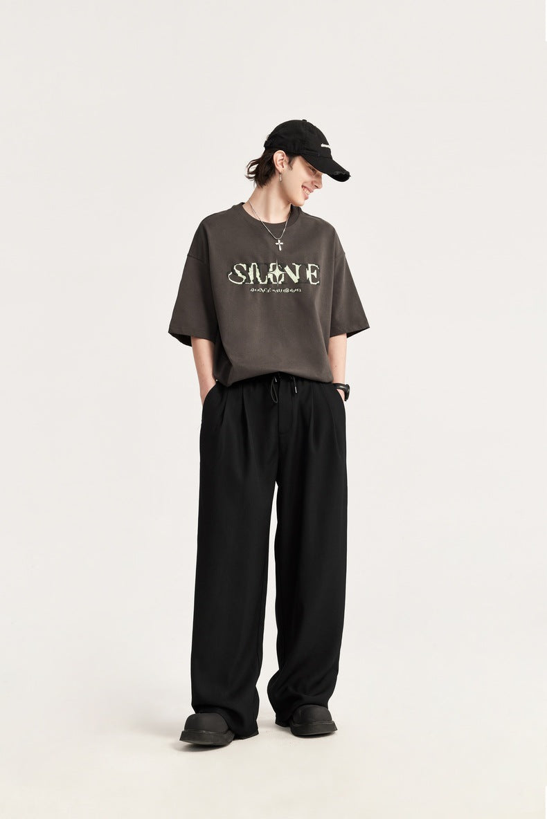 Perry | Men's Wide Leg Drawstring Pants