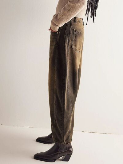 Dorotea® | Wide leg jeans with pockets