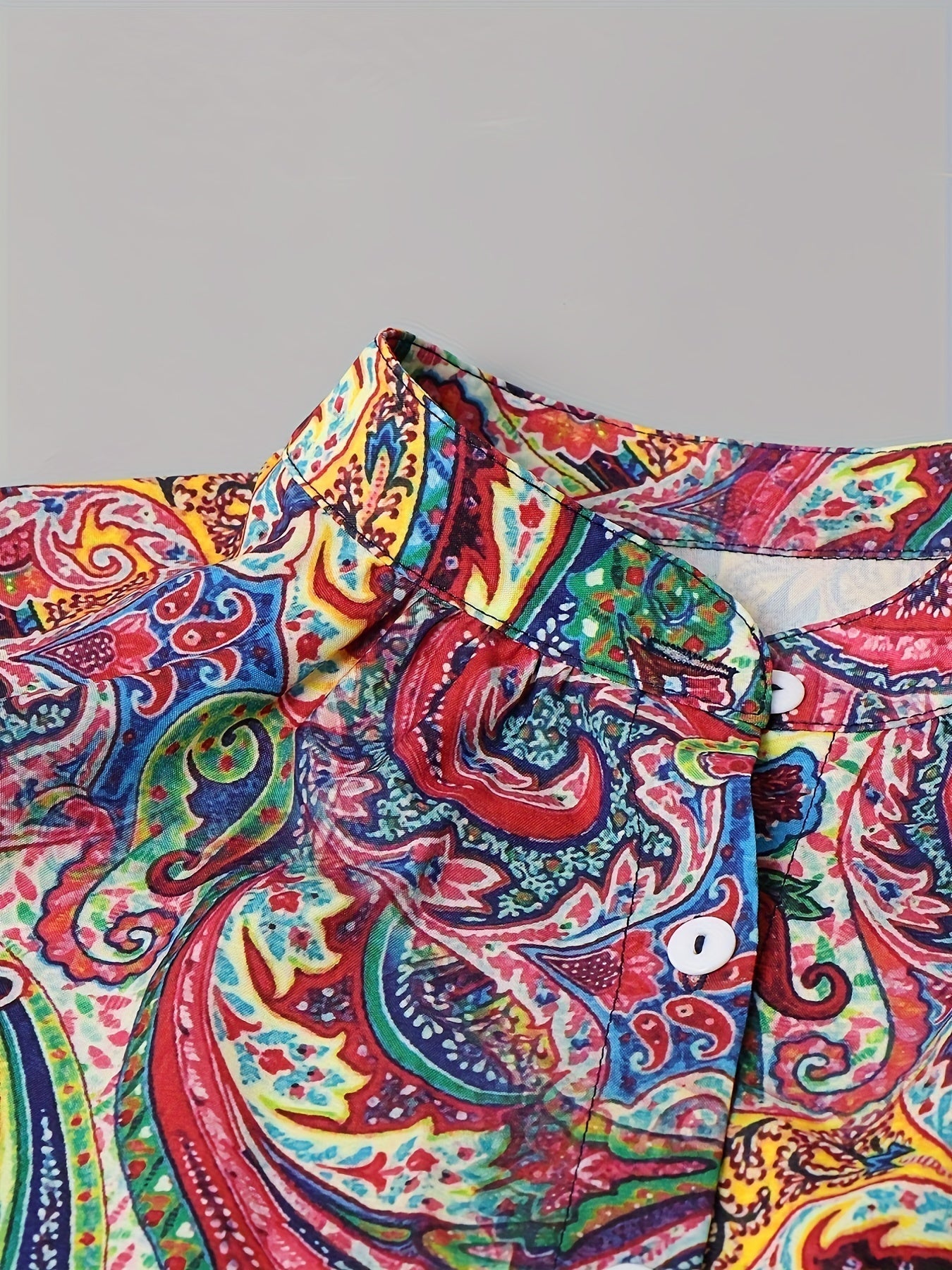 Brendis® | Blouse With Floral Pattern And Buttons