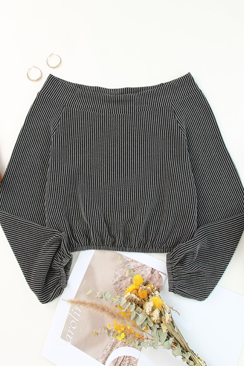 Carla® | Off-the-shoulder long-sleeve top