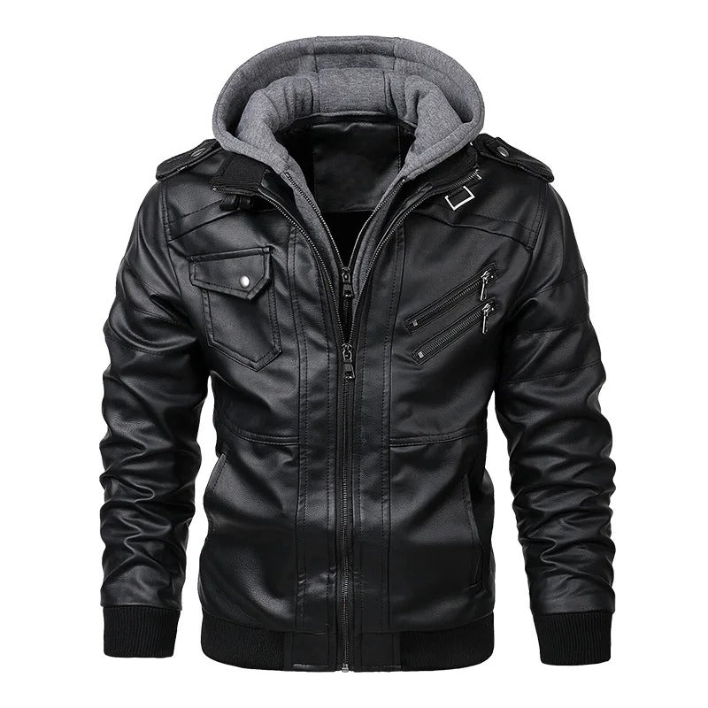 Leonard | Men's Hooded Bomber Jacket