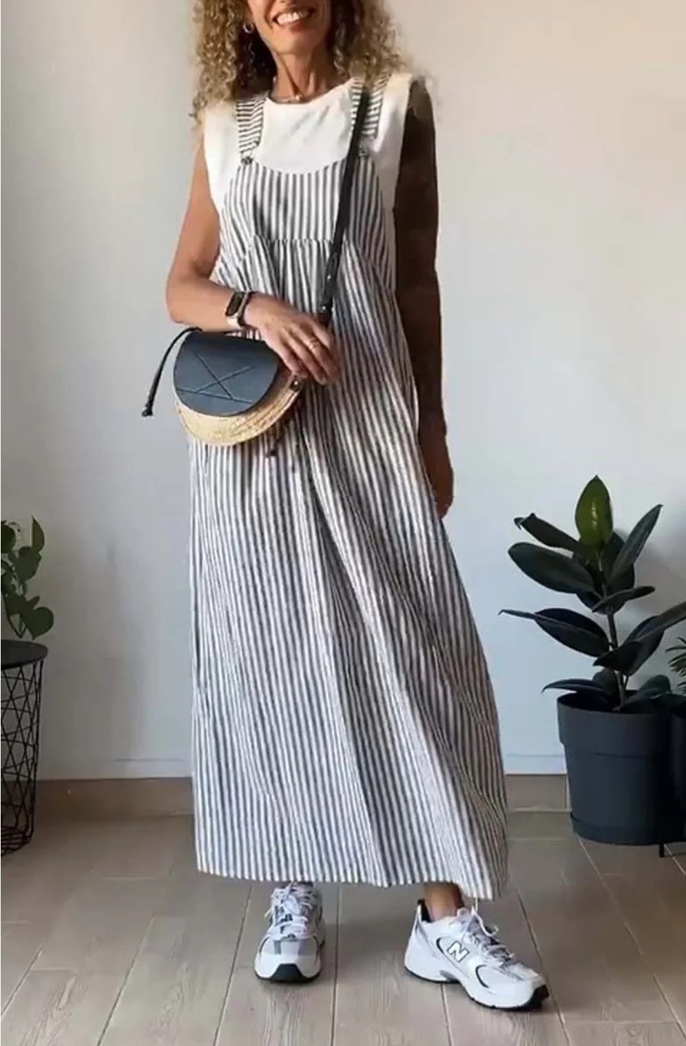 Beatriz® | Striped casual jumpsuit