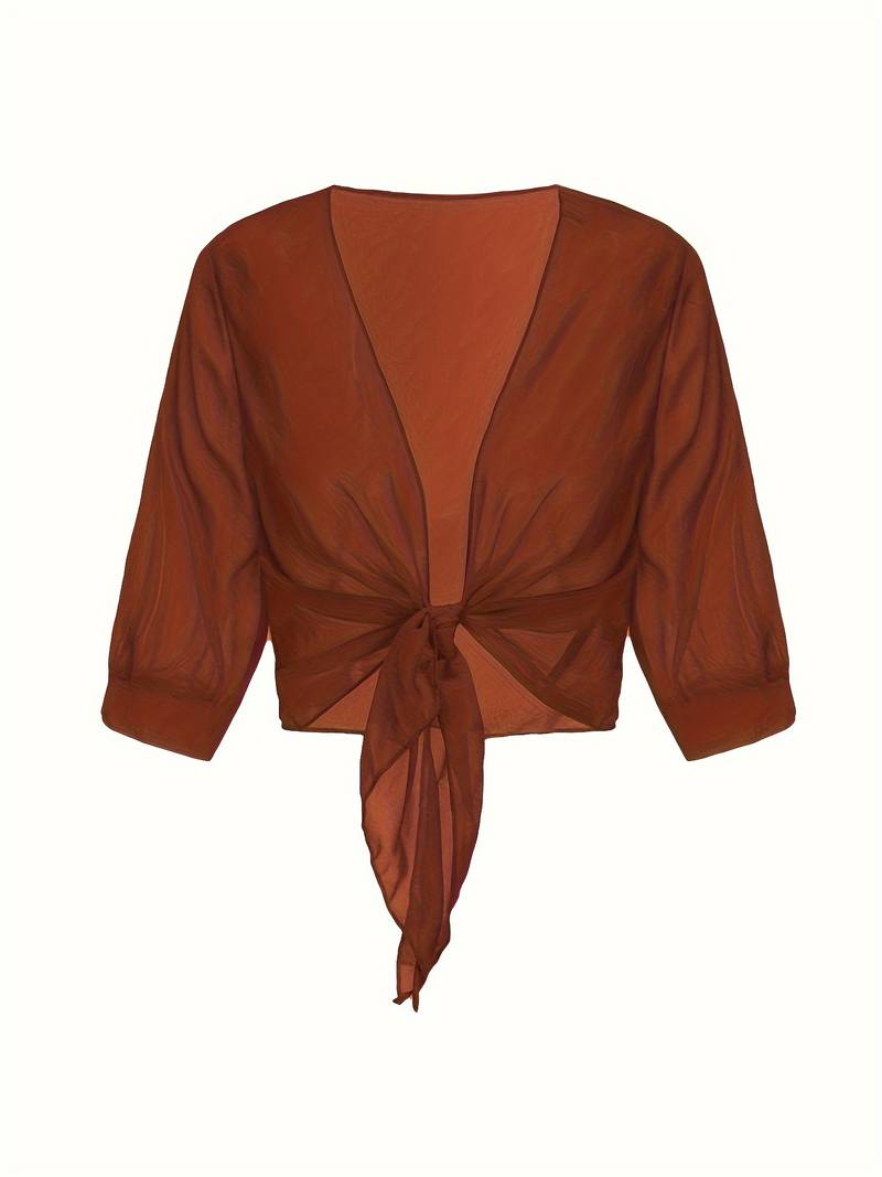 Betsabé® | Stylish Spring Blouse With An Open Front