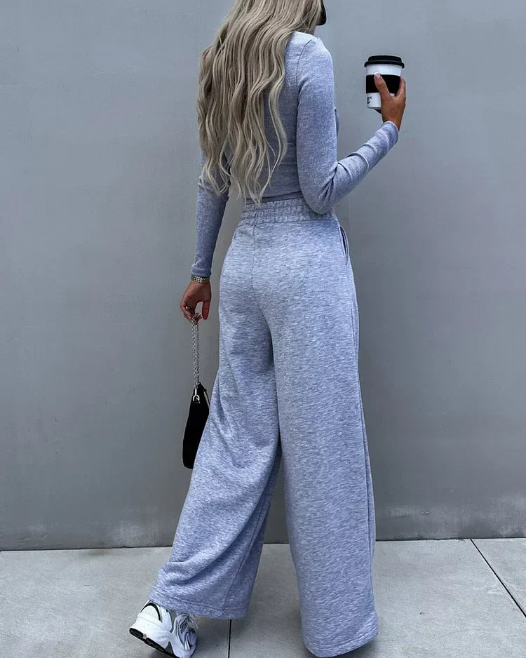 Antonella® | Loose pants and top set for women