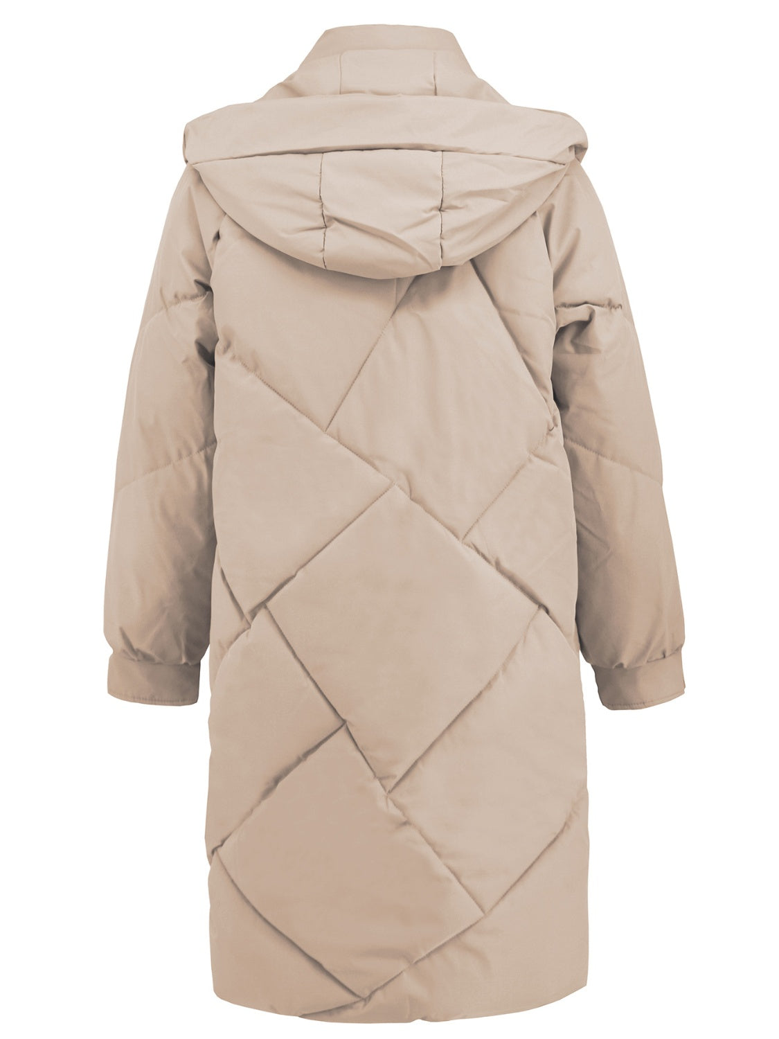 Avelina® | Long-sleeved winter coat with hood and pockets