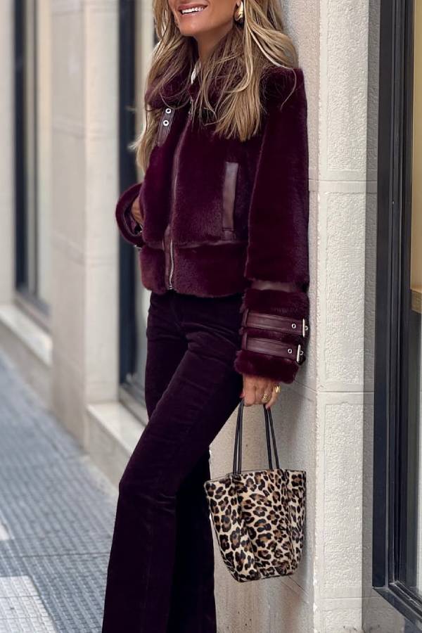 Ana® | Short vintage fur coat