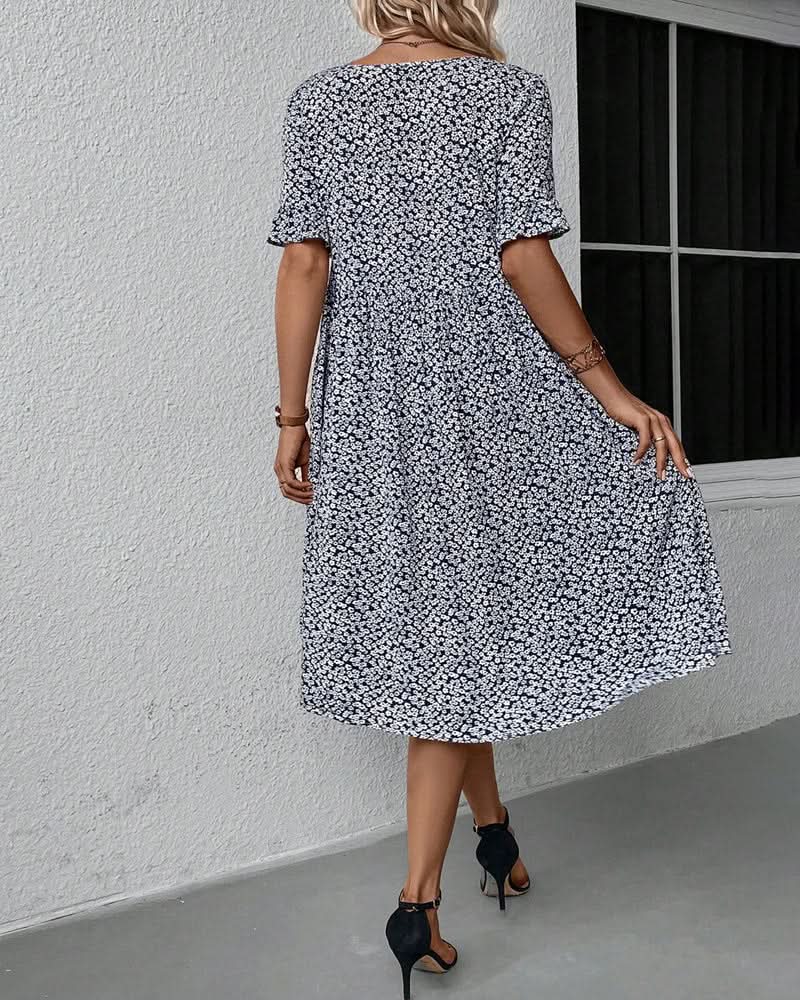 Ariadna® | Elegant floral midi dress