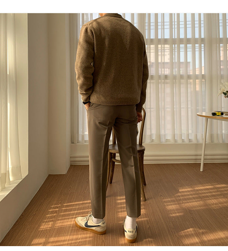 Gene | Men's Polo Knit Sweater