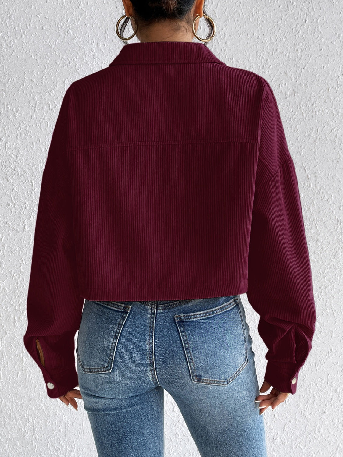 Constance® | Long sleeve jacket with snap fastening