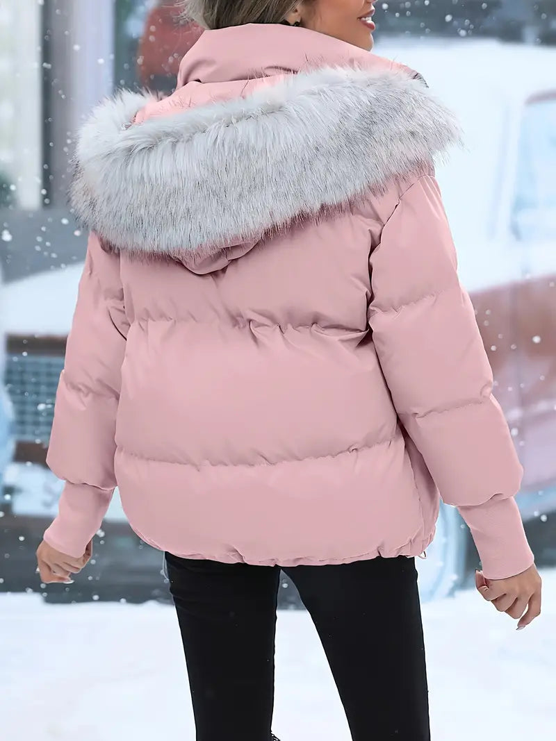 Azucena® | Cozy jacket with zip and hood