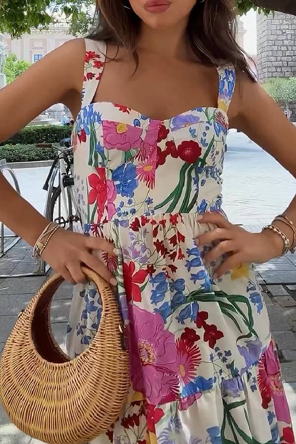 Carla® | Casual floral print summer dress
