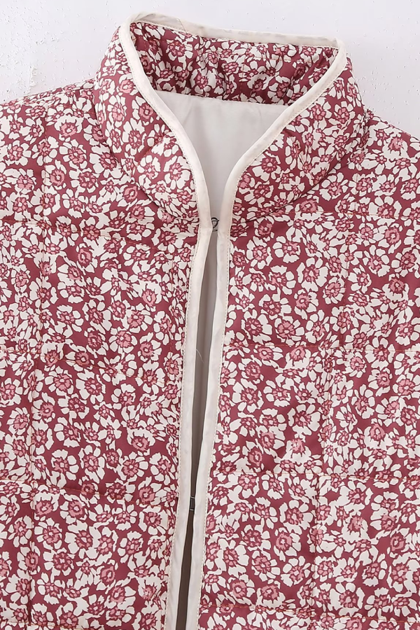 Antonia® | Floral Print Thin Pocket Cardigan Jacket